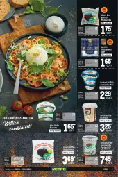 Gazetka promocyjna Metro - Käse Spezial - Gazetka - ważna od 29.06 do 29.06.2022 - strona 5 - produkty: Becher, beutel, bio, Burrata, feta, galbani, Käse, Kugel, mac, milch, mozzarella, perlen, rel, Ti, tisch