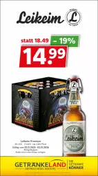 Gazetka promocyjna Getraenkeland - Gazetka - ważna od 02.01 do 02.01.2026 - strona 7 - produkty: auer, bestpreis, eis, Elan, getränk, getränke, reis, Ti