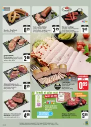 Gazetka promocyjna Edeka - Angebote der Woche - Gazetka - ważna od 14.10 do 14.10.2023 - strona 9 - produkty: aufschnitt, Bad, beef, braten, brot, Brühe, eis, feinschmecker, fleisch, fleischkäse, geback, gewürz, hackfleisch, hackfleisch gemischt, Käse, lachs, lachsschinken, landjäger, LG, nuss, Ofen, reis, rind, rinder, Rinderzunge, rindfleisch, roastbeef, rwe, saft, schinken, schwein, schweine, Schweinelachs, snack, super-knüller, Ti, tisch, wein, weine, wurst, ZTE