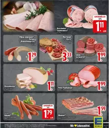 Gazetka promocyjna Edeka - Prospekte - Gazetka - ważna od 13.09 do 13.09.2025 - strona 17 - produkty: braun, ente, kabanos, lebensmittel, leberwurst, Mini-Salami, salami, Ti, wurst