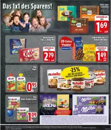 Gazetka promocyjna Edeka - Prospekte - Gazetka - ważna od 13.09 do 13.09.2025 - strona 23 - produkty: angebot, angebote, bahlsen, beutel, bio, deka, eis, elle, keks, kekse, kitkat, leibniz, LG, lion, nuss, payback, reis, ritter, ritter sport, schoko, schokolade, smarties, Sport, tee, Ti, ZTE