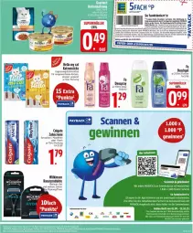 Gazetka promocyjna Edeka - Prospekte - Gazetka - ważna od 13.09 do 13.09.2025 - strona 27 - produkty: angebot, colgate, coupon, creme, deka, deo, deospray, duschgel, erde, fa duschgel, flasche, gewinnspiel, LG, payback, rasierer, rwe, Ti, wilkinson, zahncreme