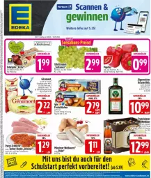 Gazetka promocyjna Edeka - Prospekte - Gazetka - ważna od 13.09 do 13.09.2025 - strona 3 - produkty: deka, eis, fisch, fischstäbchen, flasche, Germ, jägermeister, kräuter, kräuterlikör, likör, Meister, orange, paprika, pute, putenbrust, schnitzel, snack, steak, steaks, tafeläpfel, tafeltrauben, Ti, trauben, Weißwurst, wurst