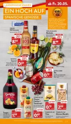 Gazetka promocyjna Aldi Nord - Aldi-Aktuell - Gazetka - ważna od 21.05 do 21.05.2022 - strona 29 - produkty: beutel, bier, blume, blumen, blumenöl, braten, chips, elle, Estrella Damm, flasche, getränk, gewürz, gin, küche, mandel, mandeln, meersalz, osborne, rel, rezept, Ria, ring, saft, salz, sangria, teller, Ti, tomate, tomaten, Tomatensaft, veterano, wein, ZTE