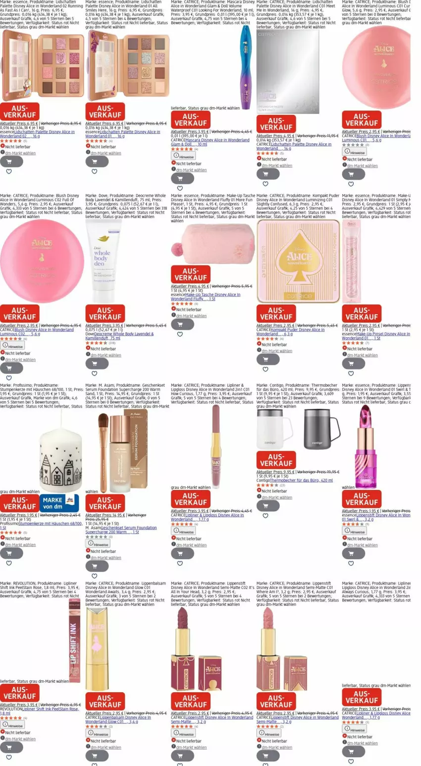 Aktueller Prospekt Dm Drogerie - Prospekte - von 24.11 bis 03.12.2025 - strona 23 - produkty: akku, Alwa, Always, balsam, Becher, body, creme, deo, Deocreme, disney, dove, eis, elle, ente, geschenkset, Kamill, kamille, kerze, lavendel, Lipgloss, Lippenbalsam, Lippenstift, Make-up, Mascara, Palette, Profissimo, reis, rum, Serum, sim, swirl, Tasche, tee, Ti, wein, weine, Yo