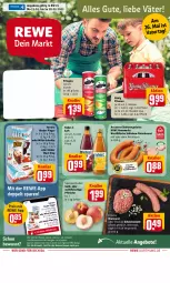 Gazetka promocyjna Rewe - Diese Woche im Angebot! - Gazetka - ważna od 28.05 do 28.05.2022 - strona 1 - produkty: angebot, angebote, bratwurst, eis, elle, ferrero, fleisch, fleischwurst, gewürz, hausmarke, Heu, Hohes C, Kinder, Kinder Maxi, kinder maxi king, kinder pingui, knoblauch, könig pilsener, Mett, milch, milch-schnitte, mit oder ohne knoblauch, pfirsich, pfirsiche, pils, pilsener, pingui, pringles, reis, rewe hausmarke, ring, rum, saft, Schal, Schale, schinken, schwein, schweine, schweinemett, Ti, wein, weine, wurst