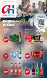 Gazetka promocyjna Getraenke Hoffmann - Prospekte - Gazetka - ważna od 30.03 do 30.03.2024 - strona 1 - produkty: angebot, angebote, aperitif, aperol, apfel, bier, coca-cola, cola, decke, gracioso, grana, granatapfel, hugo, krombache, krombacher, natur, natur radler, oder radler, pils, radler, Rana, Staatl. Fachingen, Ti, wasser