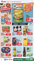 Gazetka promocyjna Famila - Prospekte - Gazetka - ważna od 29.04 do 29.04.2023 - strona 24 - produkty: barilla, beutel, bio, birkel, bohne, bohnen, bonduelle, Brühe, eintöpfe, eis, elle, erasco, erbsen, filet, filets, flasche, frankfurter, gewürz, gewürzketchup, grüne bohnen, Hela, hering, ketchup, kidney, kidney bohnen, nudel, nudeln, oro di parma, pasta, pesto, reis, ring, sauce, saucen, Ti, tomate, tomaten, wiener, ZTE