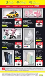 Gazetka promocyjna Lidl - Wochen-Highlights im Onlineshop - Gazetka - ważna od 27.11 do 27.11.2022 - strona 5 - produkty: angebot, angebote, auer, aveo, Bank, Becher, bett, Buggy, Dreirad, eis, elle, erde, gutschein, gutscheine, Holz, jeans, Kinder, korb, kraft, LG, matratze, möbel, ndk, Puppe, reis, roba, sac, schlafsack, stube, Tasche, Ti, ZTE