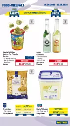 Gazetka promocyjna Metro - Wochen-Angebote Gastro - Gazetka - ważna od 21.06 do 21.06.2025 - strona 11 - produkty: angebot, bacon, Becher, beutel, cocktail, cocktails, eimer, eis, essig, flasche, hinterkochschinken, kartoffel, kartoffelsalat, Käse, Kette, kochschinken, Kroketten, mac, milch, reis, salakis, salat, schinken, schnitten, Schöller, Ti, tiefpreis, tisch, ziegenkäse