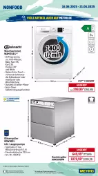 Gazetka promocyjna Metro - Wochen-Angebote Gastro - Gazetka - ważna od 21.06 do 21.06.2025 - strona 17 - produkty: akku, angebot, auer, auto, beutel, bodenstaubsauger, bürste, edelstahl, eis, Elektro, elle, geschirr, geschirrspüler, Gläser, kraft, Metro, metro gastro, Pinsel, Rauch, Reinigung, reis, schlauch, spee, staubsauger, teller, Ti, tisch, wasser, wolle