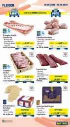 Gazetka promocyjna Metro - Wochen-Angebote Gastro - Gazetka - ważna od 21.06 do 21.06.2025 - strona 3 - produkty: angebot, Bau, beef, beutel, burger, decke, Deckel, eis, fleisch, Kette, Kugel, lachs, lamm, lammlachse, Metro, reis, rind, rinder, Rindersteak, Rinderzunge, roastbeef, Schal, Schale, schnitzel, schwein, schweine, schweine-bauch, Schweinelachs, schweinenacken, steak, steakhüfte, Ti, tiefpreis, wein, weine