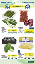 Gazetka promocyjna Metro - Wochen-Angebote Gastro - Gazetka - ważna od 21.06 do 21.06.2025 - strona 8 - produkty: beutel, broccoli, butter, eis, gouda, gurke, gurken, hafer, mac, meggle, milch, obst, pommes, Pommes Frites, reis, sac, sahne, schlagsahne, Ti, tiefpreis, zwiebel, zwiebeln