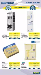 Gazetka promocyjna Metro - Wochen-Angebote Gastro - Gazetka - ważna od 21.06 do 21.06.2025 - strona 9 - produkty: beutel, broccoli, butter, eis, gouda, gurke, gurken, hafer, mac, meggle, milch, obst, pommes, Pommes Frites, reis, sac, sahne, schlagsahne, Ti, tiefpreis, zwiebel, zwiebeln