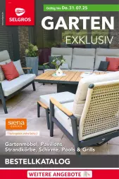Gazetka promocyjna Selgros - Garten Exklusiv - Gazetka - ważna od 31.07 do 31.07.2025 - strona 1 - produkty: angebot, angebote, Elan, Garten, grill, LG, Ti, tuc