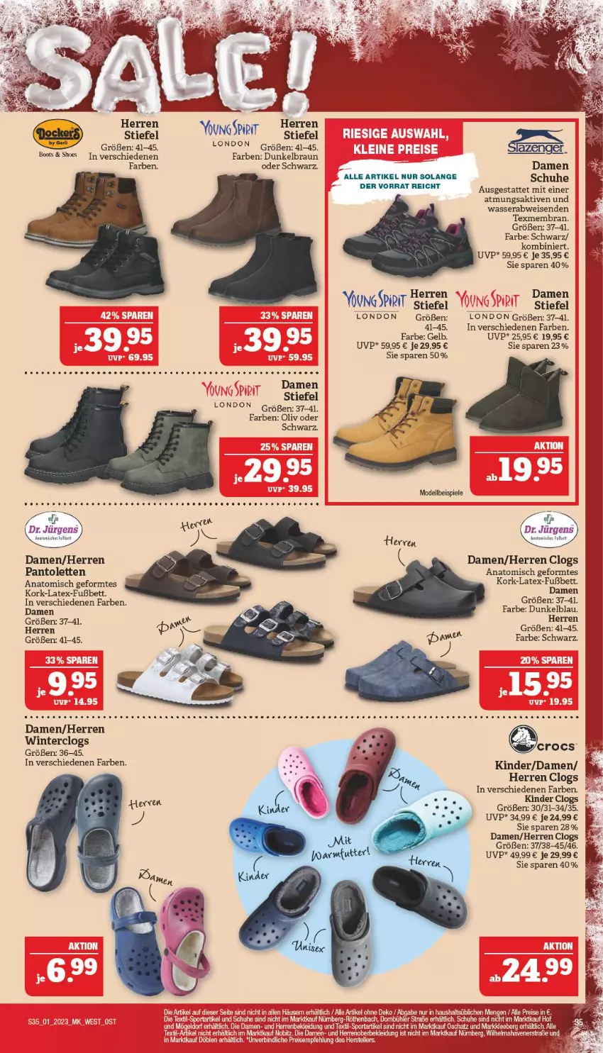 Aktueller Prospekt Marktkauf - Prospekt - von 01.01 bis 07.01.2022 - strona 35 - produkty: bett, braun, Clogs, dell, eis, Kinder, leine, Mode, pantolette, pantoletten, reis, schuhe, Spiele, Ti, wasser, Winterclogs, Yo