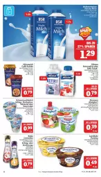 Gazetka promocyjna Marktkauf - Prospekt - Gazetka - ważna od 07.01 do 07.01.2022 - strona 12 - produkty: ACC, almighur, almighurt, auer, Becher, butter, buttermilch, caffe, creme, drink, ehrmann, eis, flasche, freddo, Kefir, Kochcreme, landliebe, mac, milch, milram, mövenpick, pudding, rama, reis, sahne, Sauerrahm, schmand, schoko, Ti, weihenstephan, ZTE