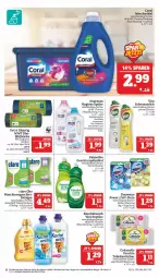 Gazetka promocyjna Marktkauf - Prospekt - Gazetka - ważna od 07.01 do 07.01.2022 - strona 20 - produkty: bio, biozidprodukte, Cap, colorwaschmittel, Coral, cottonelle, domestos, eis, elle, flasche, geschirr, Heu, Kuschelweich, milch, olive, palmolive, Rauch, reiniger, reis, resa, rwe, scheuermilch, Ti, toilettentücher, tücher, waschmittel, weichspüler, ZTE