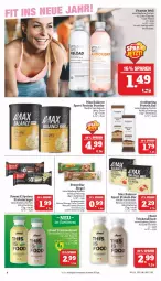 Gazetka promocyjna Marktkauf - Prospekt - Gazetka - ważna od 07.01 do 07.01.2022 - strona 4 - produkty: beere, beeren, cola, eis, flasche, limette, limetten, mac, Mett, metten, natur, natura, reis, rel, riegel, ring, schoko, schokolade, Sport, Ti, vanille, vita, Vitamin B, Weiße Schokolade, zitrone, zitronen, ZTE