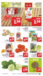 Gazetka promocyjna Marktkauf - Prospekt - Gazetka - ważna od 07.01 do 07.01.2022 - strona 7 - produkty: deka, eis, florette, Heu, ingwer, kartoffel, kartoffeln, kohlrabi, möhren, paprika, paprika mix, pflaume, pflaumen, reis, Romanasalat, salat, snack, speisekartoffeln, Ti, tomate, tomaten, ZTE