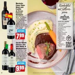 Gazetka promocyjna Hit - Feinkostbroschüre - Gazetka - ważna od 30.03 do 30.03.2024 - strona 14 - produkty: aktionspreis, asti, bourbon, butter, cabernet, cabernet sauvignon, chia, chianti, classico, eis, elle, filet, filets, flasche, honig, karamell, kartoffel, kartoffeln, knoblauch, kraft, meersalz, milch, möhren, monte, Montepulciano, Muskatnuss, nuss, petersilie, pfeffer, püree, reis, resa, rind, rinder, rinderfilet, rosmarin, rotwein, salz, sauce, saucen, sauvignon, Schal, Schalotte, Ti, wein, weine, whiskey