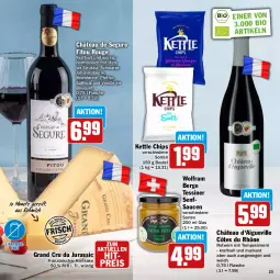 Gazetka promocyjna Hit - Feinkostbroschüre - Gazetka - ważna od 30.03 do 30.03.2024 - strona 23 - produkty: beere, beutel, bio, brombeere, chips, eis, elle, flasche, hartkäse, Holz, johannisbeere, Jura, Käse, kraft, milch, pfeffer, reis, rouge, sauce, saucen, senf, Ti, vanille, wein