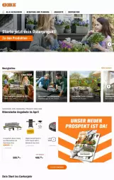 Gazetka promocyjna Obi - Prospekte - Gazetka - ważna od 10.04 do 10.04.2024 - strona 1 - produkty: angebot, angebote, char-broil, Garten, gartenmöbel, gasgrill, grill, Holz, lounge-set, mac, möbel, pflanze, pflanzen, pril, rasen, rasenmäher, Ti, weber