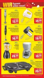 Gazetka promocyjna Marktkauf - Prospekt - Gazetka - ważna od 20.08 do 20.08.2022 - strona 38 - produkty: Behälter, edelstahl, eier, eis, elle, ente, handmixer, HP, kaffee, kaffeemaschine, Kochplatten, latte, leine, Leuchte, Mixer, pool, reis, Schal, schüssel, spülmaschinen, stabmixer, standmixer, tasse, tee, teller, thermostat, Ti, topf, überhitzungsschutz, wasser