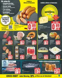 Gazetka promocyjna Edeka - Prospekte - Gazetka - ważna od 20.04 do 20.04.2024 - strona 7 - produkty: eis, grill, Käse, lachs, leerdammer, mac, nuss, reis, schnittkäse, tee, Ti, top-preis