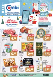 Gazetka promocyjna Combi - Prospekte - Gazetka - ważna od 02.12 do 02.12.2023 - strona 1 - produkty: almighur, almighurt, Becher, berentzen, beutel, ehrmann, ehrmann almighurt, eis, elle, flasche, gouda, gutschein, gutscheine, holländischer schnittkäse, jacobs, jacobs krönung, Käse, korn, krombache, krombacher, krombacher pils, lebensmittel, maggi, maggi fix, pils, reis, saft, schnittkäse, schwein, tafeläpfel, Ti, toffifee, weihnachten, wein, weizenkorn, ZTE