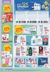 Gazetka promocyjna Combi - Prospekte - Gazetka - ważna od 02.12 do 02.12.2023 - strona 22 - produkty: Bebe, brillance, chips, Colorationen, coupon, coupons, creme, dove, dusche, eier, eis, flasche, freche freunde, frucht, haarspray, hipp, küche, Küchen, küchentücher, leine, nivea, oder schaumfestiger, papier, pasta, pflegedusche, reis, schauma, schauma shampoo, schaumfestiger, schwarzkop, schwarzkopf, sebamed, sensodyne, shampoo, shampoo oder spülung, sofortrabatt, spülung, Tasche, taschen, taschentücher, Tempo, Ti, toilettenpapier, tücher, Wella, wellaflex, zahnpasta, ZTE