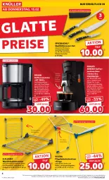 Gazetka promocyjna Kaufland - Extra-Angebote - Gazetka - ważna od 21.02 do 21.02.2024 - strona 4 - produkty: angebot, angebote, auto, braun, edelstahl, eis, espresso, kaffee, kaffeemaschine, korb, latte, leine, messer, Philips, reis, Schal, senseo, tasse, Ti, Trockner, vileda, wäschetrockner, ZTE