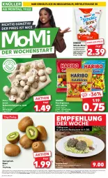 Gazetka promocyjna Kaufland - Extra-Angebote - Gazetka - ważna od 21.02 do 21.02.2024 - strona 8 - produkty: angebot, angebote, beutel, champignon, champignons, creme, eier, eis, erde, frucht, fruchtgummi, fruchtgummis, haribo, kartoffel, Kartoffelpüree, Kinder, kiwi, Knödel, Lakritz, Leberknödel, milch, oder lakritz, püree, reis, Schal, Schale, schoko, schoko-bons, schokolade, schokoladen, Ti, Wirsing, ZTE