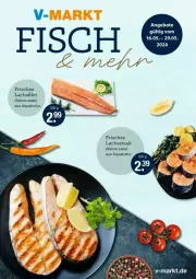 Gazetka promocyjna Vmarkt - Prospekte - Gazetka - ważna od 29.05 do 29.05.2024 - strona 1 - produkty: angebot, angebote, aqua, filet, lachs, lachsfilet, steak, Ti