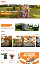 Gazetka promocyjna Obi - Prospekte - Gazetka - ważna od 23.10 do 23.10.2024 - strona 1 - produkty: angebot, angebote, auer, bio, biohort, bosch, decke, Garten, Gartenhäcksler, Kamin, LG, magazin, pflanze, pflanzen, Schrank, Ti, topf