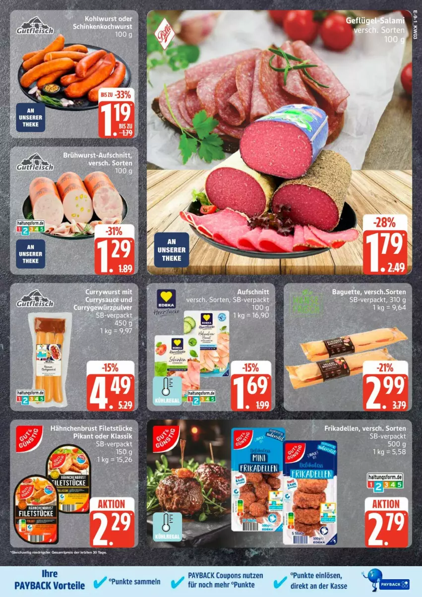 Aktueller Prospekt Edeka - Prospekte - von 12.01 bis 17.01.2026 - strona 11 - produkty: bett, eis, payback, Ti