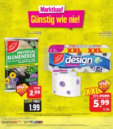 Gazetka promocyjna Marktkauf - Prospekt - Gazetka - ważna od 13.04 do 13.04.2024 - strona 2 - produkty: aktionspreis, Astra, blume, blumen, blumenerde, deka, eis, ente, erde, nuss, papier, reis, ring, sac, Ti, toilettenpapier, ZTE