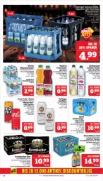 Gazetka promocyjna Marktkauf - Prospekt - Gazetka - ważna od 13.04 do 13.04.2024 - strona 26 - produkty: Alwa, auer, Benediktiner, bier, coca-cola, cola, eis, erdinger, fanta, flasche, frucht, fruchtsaft, getränk, krombache, krombacher, lichtenauer, limo, limonade, Mezzo Mix, mineralwasser, oder sprite, orange, reis, saft, sprite, Ti, vitrex, wasser, ZTE