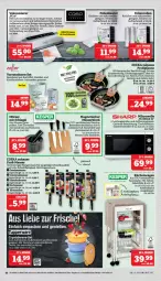 Gazetka promocyjna Marktkauf - Prospekt - Gazetka - ważna od 13.04 do 13.04.2024 - strona 38 - produkty: Alwa, beleuchtung, beutel, Brei, decke, Deckel, deka, edelstahl, eis, elle, fisch, fleisch, garraum, gewürz, kartoffel, knoblauch, kräuter, kräutern, küche, Küchen, latte, lebensmittel, LG, messer, mikrowelle, obst, pfanne, reis, Ti, timer, tisch, Vakuumierer, zwiebel