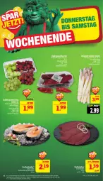 Gazetka promocyjna Marktkauf - Prospekt - Gazetka - ważna od 13.04 do 13.04.2024 - strona 44 - produkty: aktionspreis, Bau, bier, deka, eier, eis, fisch, frischfisch, Kalbsleber, lachs, natur, nuss, reis, steak, steaks, tafeltrauben, Ti, trauben, ZTE