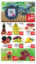 Gazetka promocyjna Marktkauf - Prospekt - Gazetka - ważna od 13.04 do 13.04.2024 - strona 8 - produkty: ananas, banane, bananen, deka, eimer, eis, fleisch, mandarine, mandarinen, melone, tafeläpfel, tafeltrauben, Ti, trauben, wasser, wassermelone