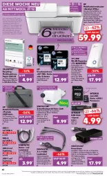 Gazetka promocyjna Kaufland - Prospekt - Gazetka - ważna od 03.01 do 03.01.2024 - strona 42 - produkty: ACC, adapter, angebot, angebote, Apple, asti, auer, auto, Bank, batterie, Clin, deka, dell, din a4, drucker, eis, elle, ente, gin, Handy, HP, intenso, ladegerät, ladekabel, Laptop, Mantel, microsd, Mode, multifunktionsdrucker, notebook, papier, powerbank, rel, Router, rwe, schnellladegerät, Signal, spee, Tasche, Ti, tisch, TP-Link, uhr, usb, wasser, ZTE