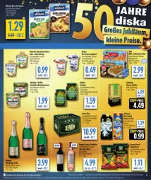 Gazetka promocyjna Diska - Gazetka - ważna od 03.02 do 03.02.2024 - strona 2 - produkty: almette, alpenfrischkäse, Becher, burlander, elle, frischkäse, gin, Käse, mehl, Mett, milram, tee, Ti, wurst