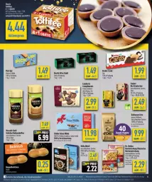 Gazetka promocyjna Diska - Gazetka - ważna od 03.02 do 03.02.2024 - strona 6 - produkty: after eight, aktionspreis, backmischung, bio, bohne, bohnen, bohnenkaffee, dallmayr, eis, kaffee, Kinder, kölln, kräuter, kuchen, löslicher bohnenkaffee, müsli, natur, nescafe, nuss, Pick Up!, reis, Tchibo, tee, Ti, toffifee