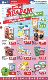 Gazetka promocyjna Combi - Prospekte - Gazetka - ważna od 23.07 do 23.07.2022 - strona 10 - produkty: angebot, angebote, bärenmarke, Becher, butter, caffè latte, creme, dessert, desserts, Dr. Oetker, drink, drinks, ehrmann, eis, eiskaffee, emmi, erde, Garten, götterspeise, himbeer, kaffee, kokos, latte, mac, Macarons, Meister, milch, milram, mousse, obst, obstgarten, Popp, quark, reis, schoko, söbbeke, waldmeister, ZTE