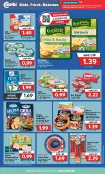 Gazetka promocyjna Combi - Prospekte - Gazetka - ważna od 23.07 do 23.07.2022 - strona 8 - produkty: angebot, angebote, arla, aufstrich, babybel, Becher, beutel, brot, brotaufstrich, creme, edelcreme, eis, elle, feta, finello, grill, grünländer, Käse, käsescheiben, Knödel, meggle, mini babybel, reis, rügenwalder, salami, salami-teller, schinken, teller, ZTE