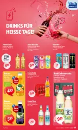 Gazetka promocyjna Getraenke Hoffmann - Prospekte - Gazetka - ważna od 13.07 do 13.07.2024 - strona 3 - produkty: almdudler, auer, Bad, Bad Liebenwerda, Bau, Bauer, beere, bio, coca-cola, cola, drink, drinks, eis, eistee, fever-tree, gin, heidelbeere, monster, Monster Energy, orange, orangen, orangensaft, pfirsich, Rauch, reis, saft, tee, Ti, zitrone, zucker