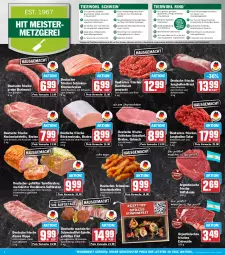 Gazetka promocyjna Hit - Wochenprospekt - Gazetka - ważna od 15.11 do 15.11.2025 - strona 4 - produkty: auer, Bau, Bauer, bio, braten, bratwurst, eis, ente, entrecôte, filet, fleisch, Geflügel, geschnetzeltes, grobe bratwurst, gulasch, hackfleisch, hackfleisch gemischt, hüftsteak, hüftsteaks, jungbullen, knoblauch, kotelett, krustenbraten, küche, Küchen, Meister, monitor, nackenkoteletts, natur, pute, reis, Ria, rind, ring, Rückensteak, rückensteaks, saft, schinken, schnitzel, schwein, schwein und rind, schweine, schweinefilet, schweinenacken, Spezi, Sport, steak, steaks, Ti, Tiere, tisch, vom schwein und rind, vom schweinenacken, wein, weine, wurst, Zelt, ZTE
