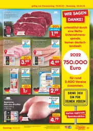 Gazetka promocyjna Netto Marken-Discount - Filial-Angebote - Gazetka - ważna od 18.02 do 18.02.2023 - strona 35 - produkty: angebot, beef, bestpreis, bratwurst, brustfilet, eis, filet, fleisch, hähnchen-brustfilet, jungbullen, petersilie, pfeffer, Pfefferbeißer, pute, reis, rezept, ring, roastbeef, schnitten, schwein, steak, steaks, Ti, wein, Weißwurst, wurst, wurst in selbstbedienung, ZTE