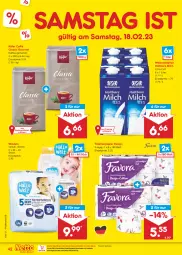 Gazetka promocyjna Netto Marken-Discount - Filial-Angebote - Gazetka - ważna od 18.02 do 18.02.2023 - strona 42 - produkty: bestpreis, Brei, eis, haltbare milch, käfer, kaffee, milch, ndk, papier, reis, Ti, toilettenpapier, weihenstephan, windeln